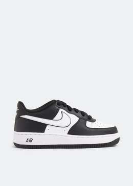 Nike: Чёрные кроссовки Air Force 1