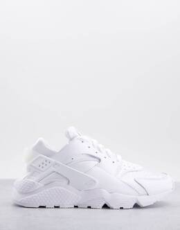 Nike: Белые кроссовки Air Huarache