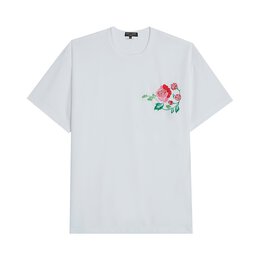 Comme Des Garçons Homme Plus: Футболка с вышивкой 