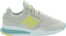 New Balance: Серые кроссовки 