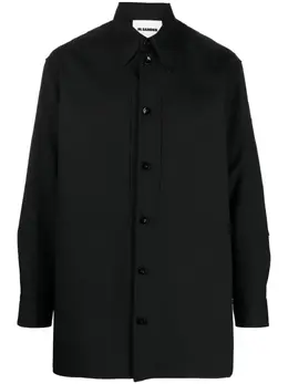 Jil Sander: Рубашка с воротником 
