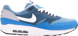 Nike: Голубые кроссовки Air Max 1