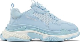 Balenciaga: Светлые кроссовки  Triple S