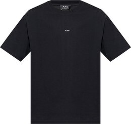 Футболка A.P.C. Kyle T-Shirt 'Black', черный coeio h26929 lzz | black