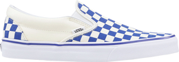 Vans: Синие кеды  Classic Slip On