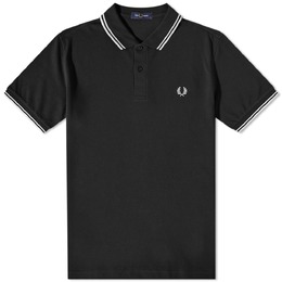 Fred Perry: Чёрная футболка  Twin Tipped