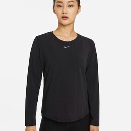 Nike: Чёрный свитшот Dri FIT