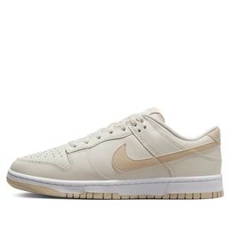 Nike: Светлые кроссовки Dunk Low