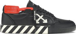 Off-White: Чёрные кроссовки  Vulcanized