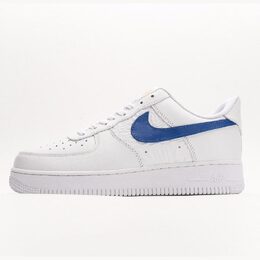 Nike: Белые кроссовки Air Force 1 Low