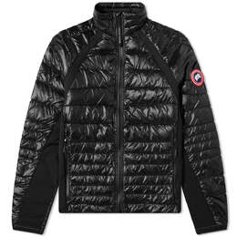 Canada Goose: Чёрная куртка  HyBridge Lite