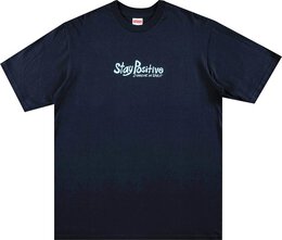 Supreme: Синяя футболка  Stay Positive