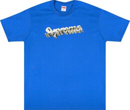 Supreme: Синяя футболка  Chrome