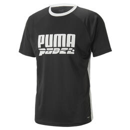 PUMA: Чёрная футболка 