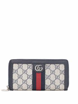 Gucci: Кошелёк  Ophidia с принтом