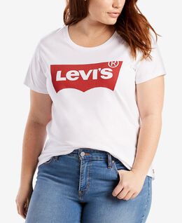 Levi's: Белая футболка  Perfect