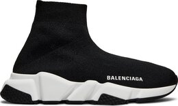 Balenciaga: Чёрные кроссовки  Speed