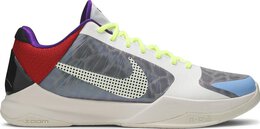 Nike: Серые кроссовки  Kobe 5 Protro