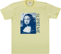 Supreme: Жёлтая футболка  Mona Lisa