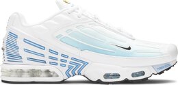 Nike: Голубые кроссовки  Air Max Plus 3