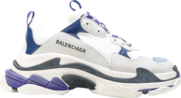 Balenciaga: Белые кроссовки  Triple S