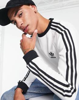 Adidas Originals: Футболка  Originals в полоску