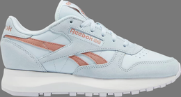 Reebok: Голубые кроссовки  Classic Leather