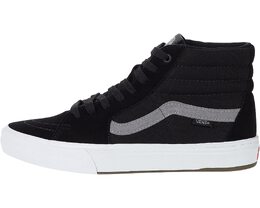 Vans: Чёрные кроссовки Sk8-Hi