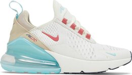 Nike: Бежевые кроссовки  Air Max 270