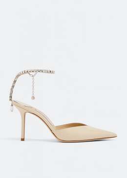 Jimmy Choo: Белые туфли  Saeda