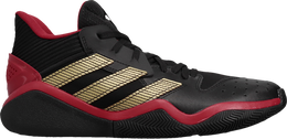 Adidas: Чёрные кроссовки  Harden Stepback