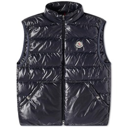 Moncler: Тёмный жилет 