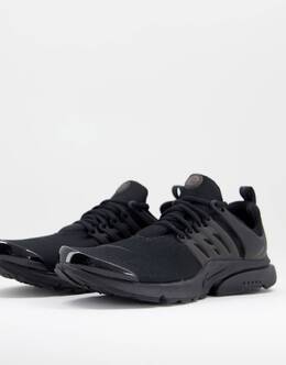 Nike: Чёрные кроссовки  Air Presto