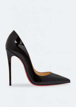 Christian Louboutin: Чёрные туфли  So Kate 120