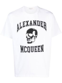 Alexander McQueen: Хлопковая футболка 