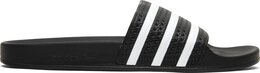 Adidas: Чёрные шлёпанцы  Adilette