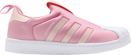 Adidas: Розовые кроссовки  Superstar