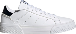 Adidas: Белые кроссовки  Court Tourino