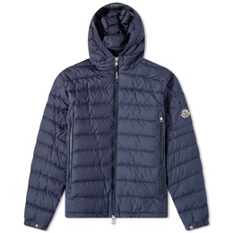 Moncler: Пуховик с капюшоном 