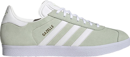 Adidas: Зелёные кроссовки  Gazelle