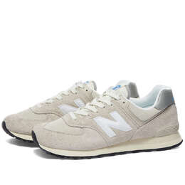 New Balance: Светлые кроссовки 