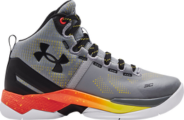 Under Armour: Серые кроссовки  Curry 2