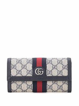 Gucci: Кошелёк  Ophidia с принтом