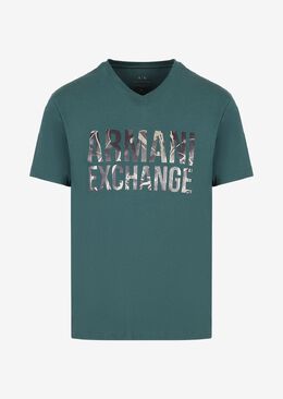 Armani Exchange: Классическая футболка