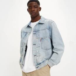 Levi's: Серая куртка 