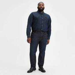 Levi's: Синие джинсы 