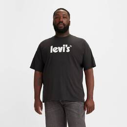 Levi's: Чёрная футболка