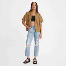 Levi's: Синие джинсы 