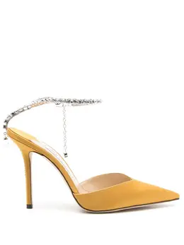 Jimmy Choo: Жёлтые туфли  Saeda