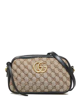 Gucci Pre-Owned: Чёрная сумка через плечо